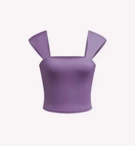Purple Crop Top