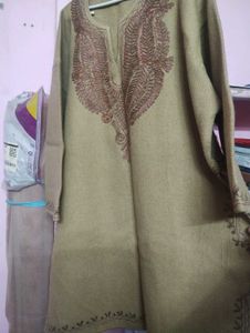 Elegant Embroidered pheran- warm and stylish