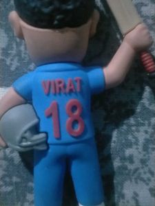 Virat Kohli Cricket Keychain