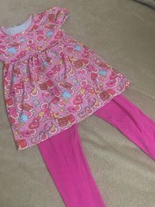 Girls Top And Pant(eten Brand)