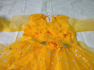 Yellow Party Dress