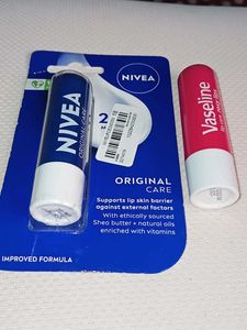 Nivea & Vaseline Lip Care Duo