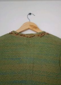Green Ekle&#39; Cardigan