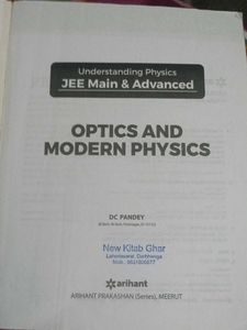 Optics and Modern Physics - JEE Book
