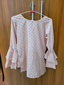Cute Polka Dot Top