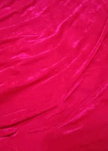 Magenta Velvet Fabric Piece shehneel
