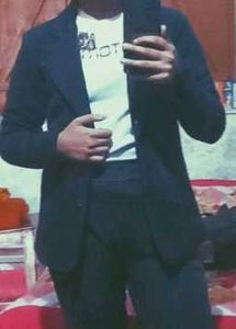 Girls Black Coat