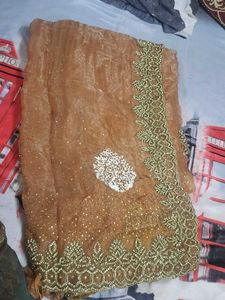 Elegant Embellished Saree