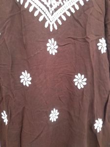 Formal Brown Kaurti With Pant