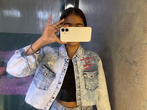 Acid Wash Denim Jacket