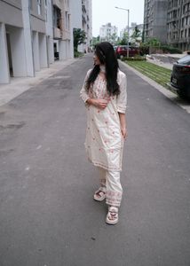 Elegant Kurta Palazzo Set