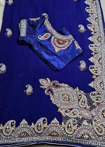 This Saree Very Heavy And So Beautiful 😍
