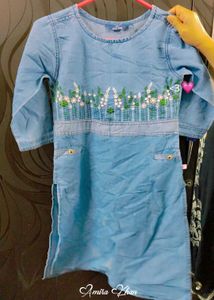 Denim Kurti