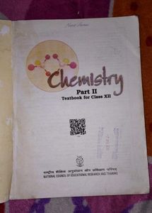 Textbook For Class 12th (Chemistry)