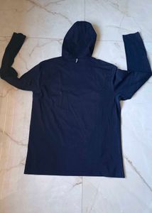 Navy Graphic Hoodie - Size XL