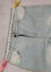 Unisex Denim Jeans Back Pocket Designated