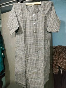 Vintage Style Plaid Midi Dress