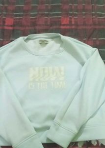 Light Blue Sweatshirt Roadster