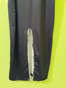 Black Abstract Bodycon Dress