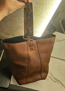 Jimna Cheetah Bucket Bag