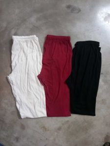 Leggings Bundle - Black, Maroon, White