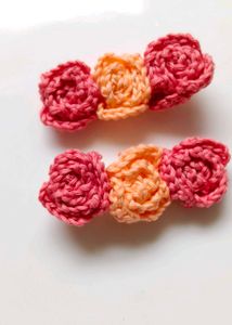 Crochet Hair Accessories Combo