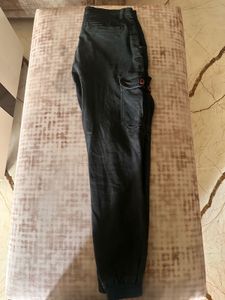 Black Jogger Pants 6 Pocket