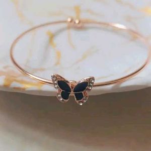 Butterfly Charm Bangle