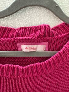 Colin’s Pink SWeater