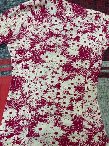 Pink Floral Women Shirt