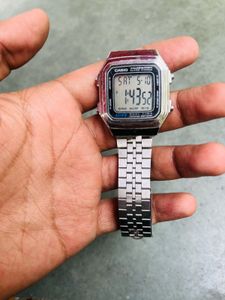 Casio Vintage A178W -1A Dual Time Watch