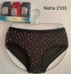 Women Pure Cotton Fabric Underwear