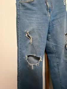 ripped women denim