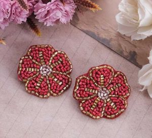 🌸 Handcrafted Flower Earrings 🌸