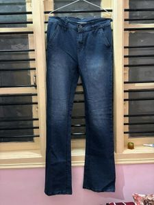 Dark Blue Denim Jeans