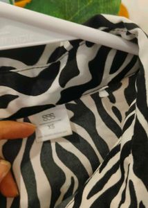 Zebra Print Funky Shirt