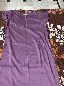 Purple Colour Kurti