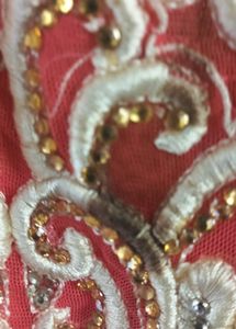 Gown With Embroidery