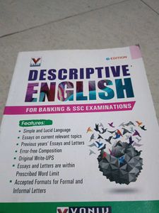 Descriptive English Book - Banking & SSC Exams