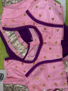 Elegant Purple Saree