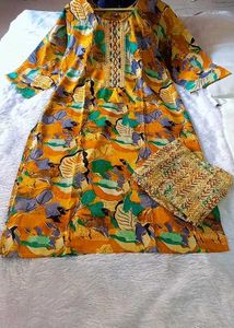 Brand New Mustard Shades Coord Set