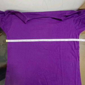 🛍️ Purple &amp; Khadi Tee ⭐⭐⭐⭐⭐