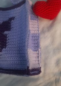 Crochet Kuromi Bag