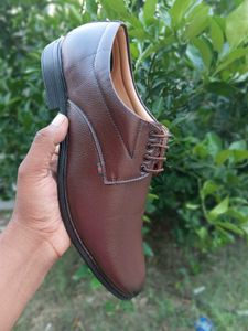 Men's Brown Leather Dress Shoes
