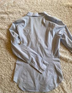 Light Blue fitted Zara Woman's Shirt
