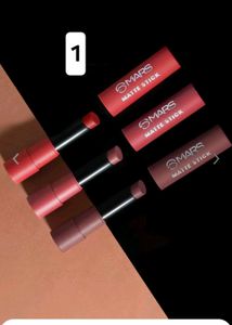 MARS Set of 3 Matte Lipsticks Box
