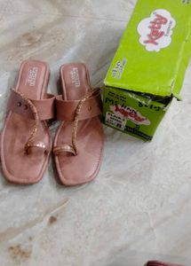 Blush Pink Toe-Ring Sandals