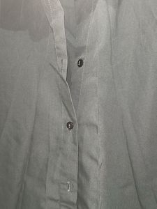 oversized long grey shirt