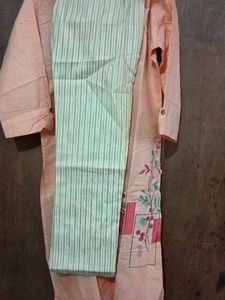 Floral Print Kurta pant set