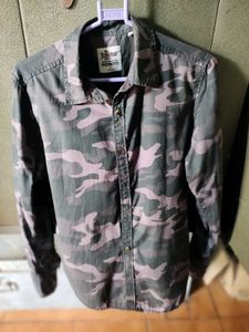 Roadster Camo Button-Down Shirt
